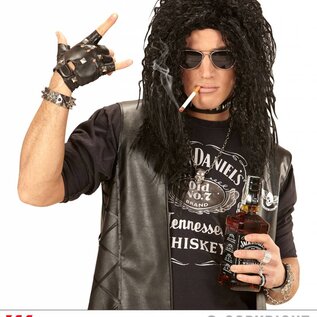 Pk  6  "HARD ROCK WIG" in polybag