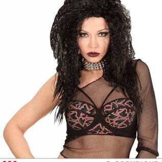 Pk  6  "HARD ROCK WIG" in polybag