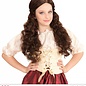 Pk  4 "BROWN MEDIEVAL WENCH WIG" in polybag
