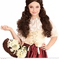 Pk  4 "BROWN MEDIEVAL WENCH WIG" in polybag