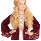 Pk  4 "BLONDE MEDIEVAL WENCH WIG" in polybag