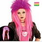 Pk  6 "NEON PINK & GREEN PUNKADELIC WIG" in polybag