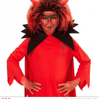 Pk  4 "DEVIL WIG" in polybag