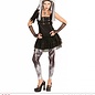 "GOTHIC PUNK" (dress, leggings, headpiece, gloves)