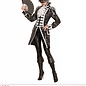 "SILVER JACQUARD PARADE TAILCOAT"