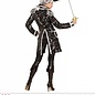 "SILVER JACQUARD PARADE TAILCOAT"