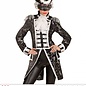 "SILVER JACQUARD PARADE TAILCOAT"