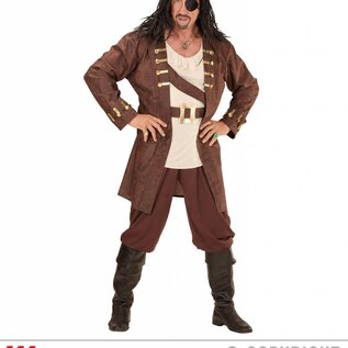 "PIRATE" (coat, shirt, pants, belt, hat)