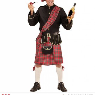 "SCOTSMAN" (jacket, skirt, belt, purse, hat)
