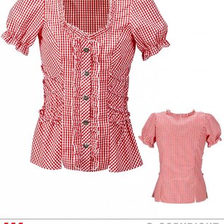 "BAVARIAN" (blouse)