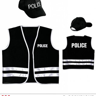 Pk  6 "POLICE OFFICER" (vest, cap)