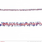 Pk 12 "USA TINSEL GARLAND" 2 m
