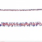 Pk 12 "USA TINSEL GARLAND" 2 m