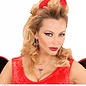 Pk 12 "DEVILISH RED HEART GEM NECKLACE"