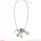 Pk  6 "OCTOPUS NECKLACE WITH CHARMS"