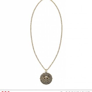 Pk 12 "SKULL COMPASS NECKLACE"