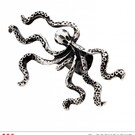 Pk 12 "OCTOPUS EARCLIP"