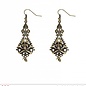 Pk 12 Pair of "PIRATE SKULL & CROSS BONES EARRINGS"