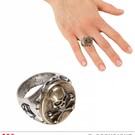 Pk 12 "SKULL & CROSS BONES RING"
