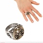 Pk 12 "SKULL & CROSS BONES RING"