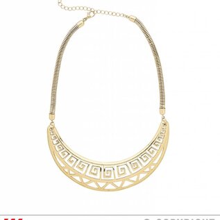 Pk  6 "GREEK-ROMAN-EGYPTIAN GOLD NECKLACE"