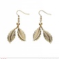 Pk 12 Pair of "GOLDEN LEAVES EARRINGS"