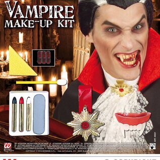 Pk  6 "VAMPIRE MAKE-UP SET WITH ACCESSORIES"