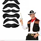 Pk 12 "SET OF 6 COWBOY MOUSTACHES"
