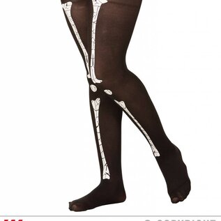 Pk  6 "SKELETON PANTYHOSE" 70 DEN