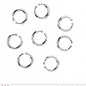 Pk 12 Set of 8 "CLIP-ON PIERCINGS"
