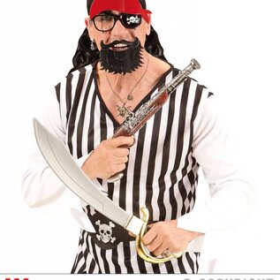 Pk 12 "PIRATE GLASSES WITH BEARD"