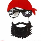 Pk 12 "PIRATE GLASSES WITH BEARD"