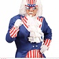 Pk 12 "UNCLE SAM GLASSES WITH MOUSTACHE & GOATEE BEARD"
