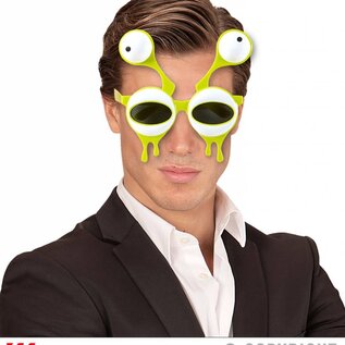 Pk 12 "ALIEN GLASSES WITH DOUBLE EYES"