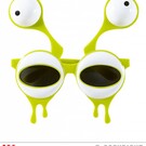 Pk 12 "ALIEN GLASSES WITH DOUBLE EYES"