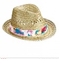 "BEACH BOYS STRAW FEDORA"