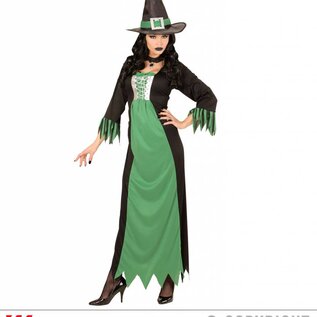 "WITCH" (dress, hat)