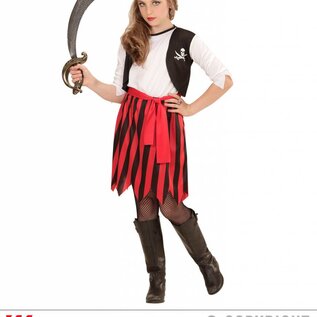 "PIRATE" (shirt with vest, pants, belt, headband)