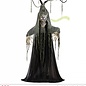 Sound sensor activated "TALKING HAUNTED HALLOWEEN TREE WITH MOVING MOUTH & FLASHING LED LIGHT EYES" 200 cm - speaks 3 different rhymes - with "T