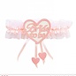 Pk 12 "BRIDE TO BE HEART GARTER"
