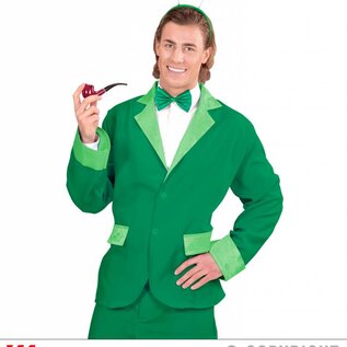 Pk  6 "ST. PATRICK'S DAY SET" (glitter mini top hats head bopper & bow tie)