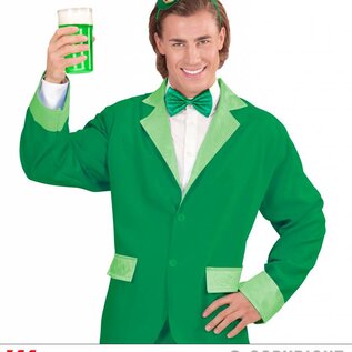 Pk 12 "ST. PATRICK'S DAY METALLIC MINI TOP HAT ON HEADBAND"