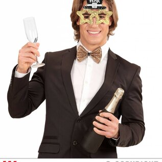 Pk 12 "GOLD HAPPY NEW YEAR GLASSES"