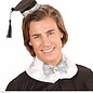 Pk  6 "GRADUATE SET" (mini graduate hat on headband & glitter bow tie)