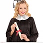 Pk  6 "GRADUATE SET" (mini graduate hat on headband & glitter bow tie)