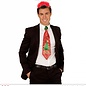 Pk 12 "SANTA CLAUS HEAD BOPPER WITH MARABOU & TINSEL"