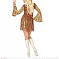 "HIPPIE GIRL" (dress with vest, headband, peace sign necklace)