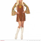"HIPPIE GIRL" (dress with vest, headband, peace sign necklace)