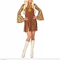 "HIPPIE GIRL" (dress with vest, headband, peace sign necklace)