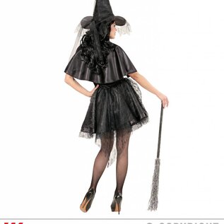 "WITCH" (dress, capelet, hat)